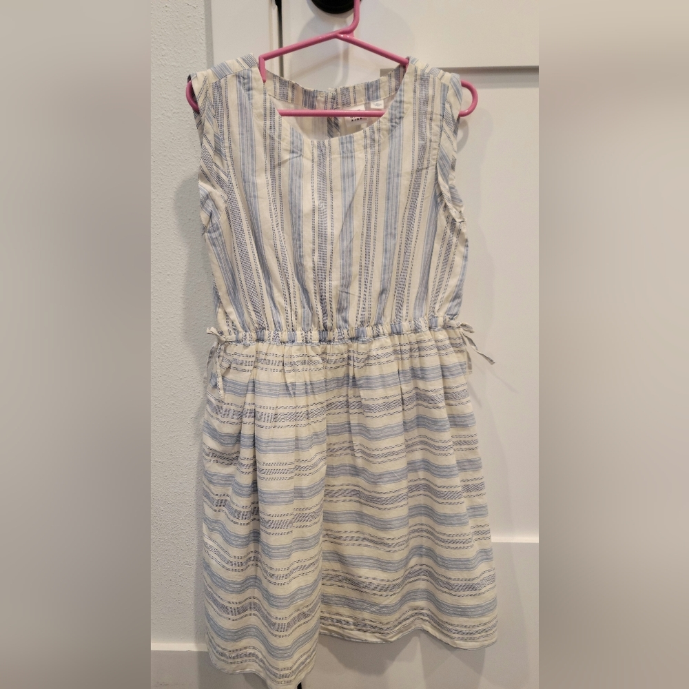 BNWT Gap Girls Stripe Sleeveless Dress M